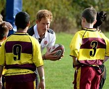 Image result for Prince Harry Rugby England