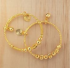 Image result for Baby Gold Bracelet