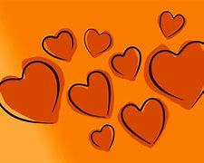 Image result for Orange iPhone Heart