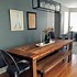 Image result for Farmhouse-Style Reclaimed Wood Dining Table