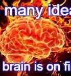 Image result for Fire Brain Emojis