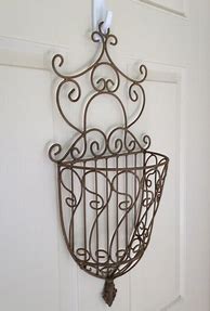 Image result for Vintage Metal Hanging Baskets