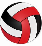 Image result for Red White Volleyball