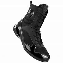 Image result for Black Leather Boxing Shoes