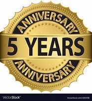 Image result for 5 Year Anniversary Logo