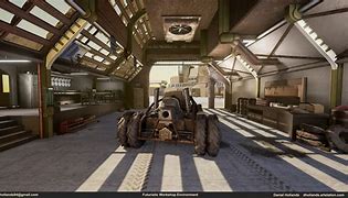 Image result for Futuristic Workshop