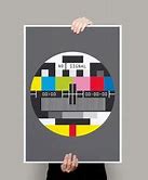 Image result for TV Test Pattern Poster