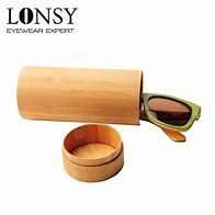 Image result for Bamboo Sunglas Case