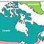 Image result for North America Map with Countries Labeled