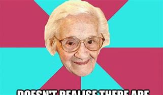 Image result for Old Lady Birthday