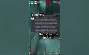 Image result for Jerma TV Burn In