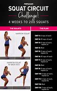 Image result for Printable Out 30 Days Squats Challenge