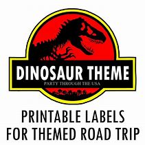 Image result for Jurassic Park Label