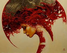 Image result for Gothic Red Woman Wallpaper