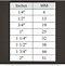 Image result for Conversion Chart for Inches to Millimeters