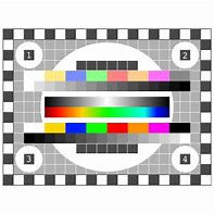 Image result for TV Test Pattern Clip Art