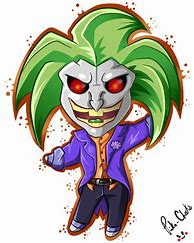 Image result for Chibi Joker Drawings