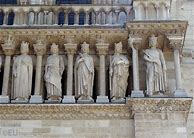 Image result for Notre Dame Statues