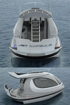 If It's Hip, It's Here (Archives): A Jet Ski and a Yacht Had A Baby! Check Out The New 2014 Jet Capsule.