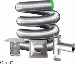 Image result for Stainless Steel Chimney Liner Kits