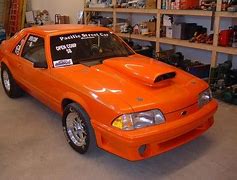 Image result for 86 Mustang Drag Car