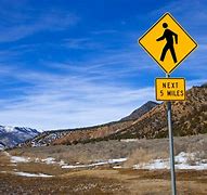 Image result for Distance Road Sign