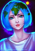 Image result for Galaxy in Earth Drawing