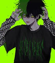 Image result for Goth Anime Boy OC