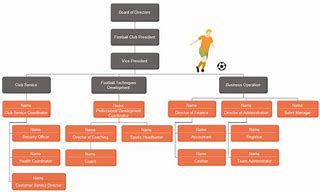 Image result for Sports Organization Organizational Chart