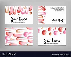 Image result for Makeup Artist Business Card Template
