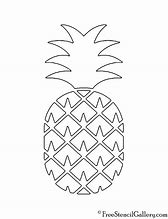 Image result for Pineapple Stencil Patterns