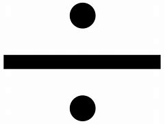 Image result for division symbols