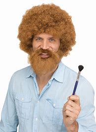 Image result for Bob Ross Costume Wig