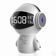 Image result for Robot Alarm Clock Bluetooth Speaker