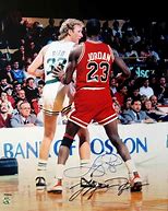 Image result for Larry Bird Michael Jordan
