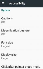 Image result for Display Font Size Change