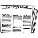 Image result for Newspaper Blank Pageem