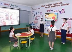 Image result for Television Classroom North Korea