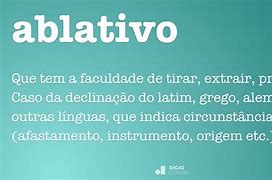 Image result for ablsndativo