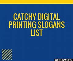 Image result for Print Shop Slogans