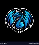 Image result for Free Logo Gaming Blue Dragon