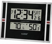 Image result for Garage Clock with Temperature