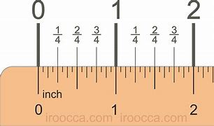 Image result for 3 8 Inch On Ruler