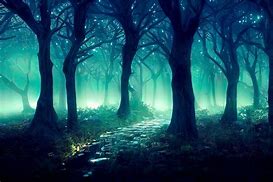 Image result for Glowing Magical Forest