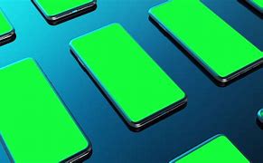 Image result for A Phone with Green Screen Behind