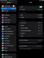 Image result for iPad Settings Connect to Wi-Fi