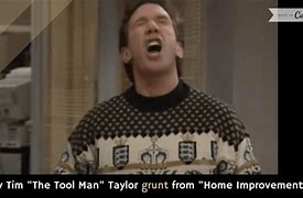 Image result for Tim the Tool Man Taylor Grunt