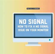 Image result for No Signal Screen Black Blue