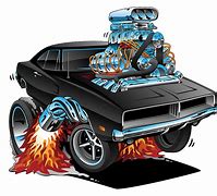 Image result for Dodge Muscle Car Cartoon Art
