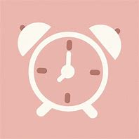 Image result for Aesthetic Clock Icon